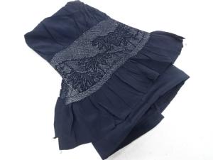 絞り　笹模様　男物兵児帯